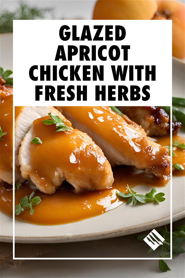 Image of Glazed Apricot Chicken with Fresh Herbs