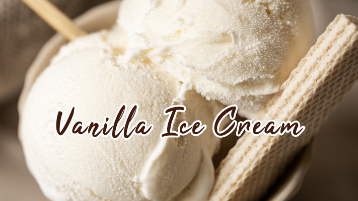 Image of Homemade Vanilla Ice Cream with Tapioca Flour: The Creamiest Twist Ever!