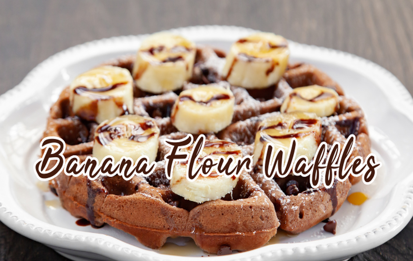 Image of Fluffy Banana Flour Waffles with Tonomi: A Breakfast Game-Changer