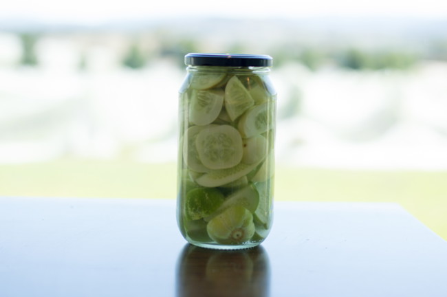 Image of pickled cucumbers