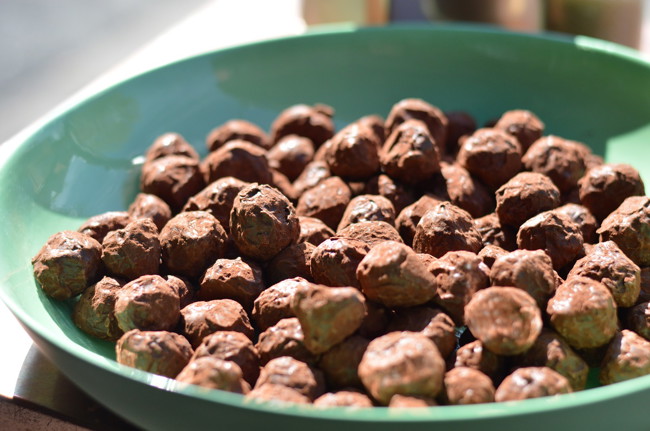 Image of mount zero olive oil & rosemary truffles