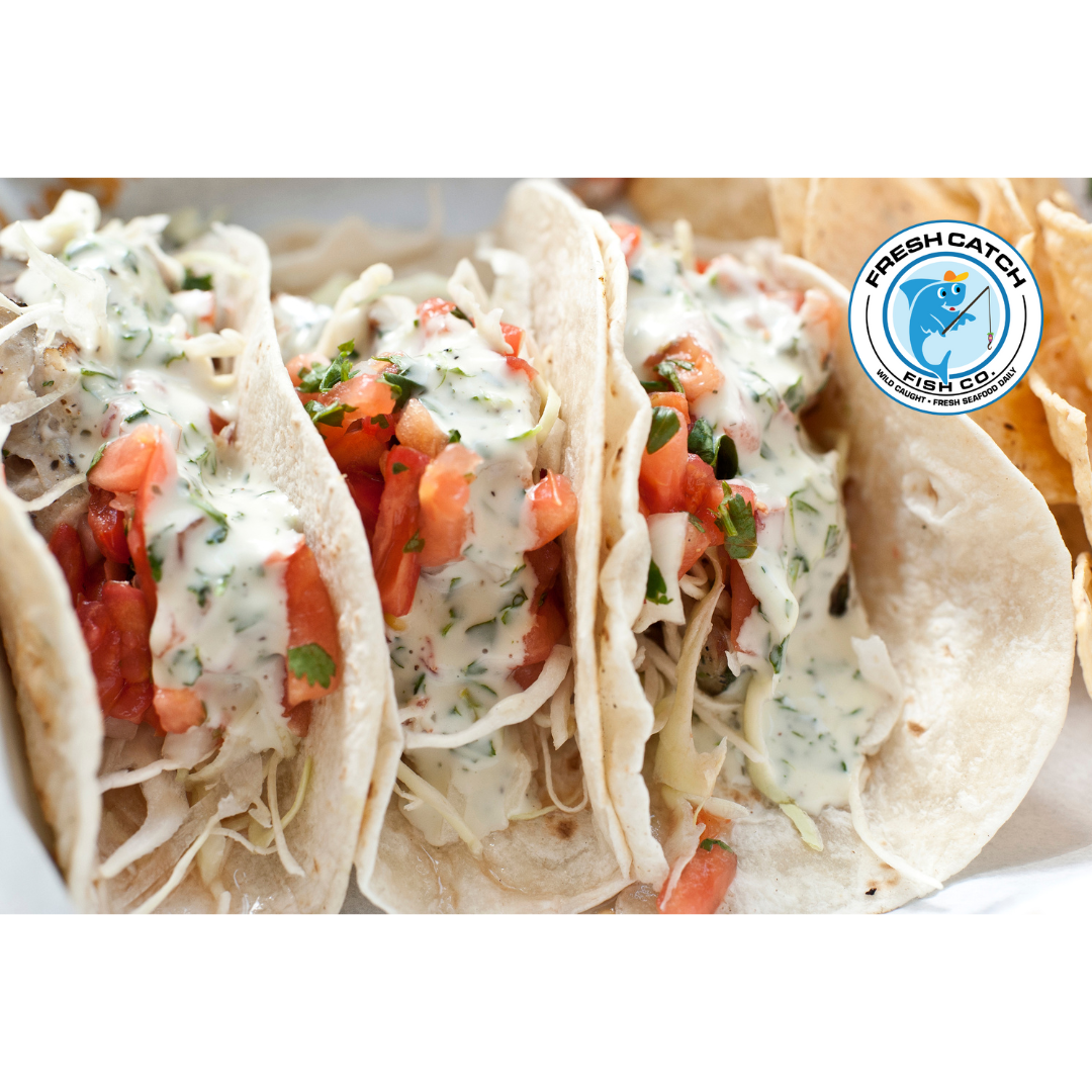 Mediterranean Mahi-Mahi Tacos