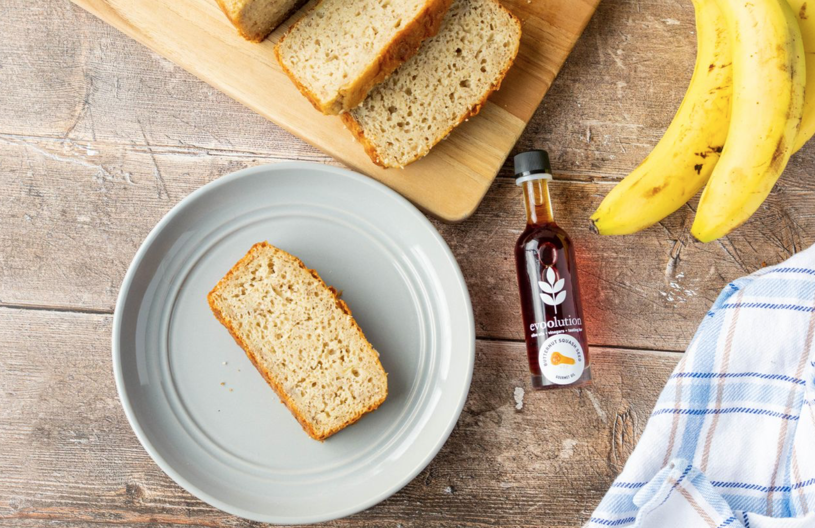 Image of Banana Bread with Butternut Squash Seed Oil