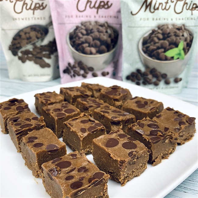 Image of CAROB PEANUT BUTTER FUDGE