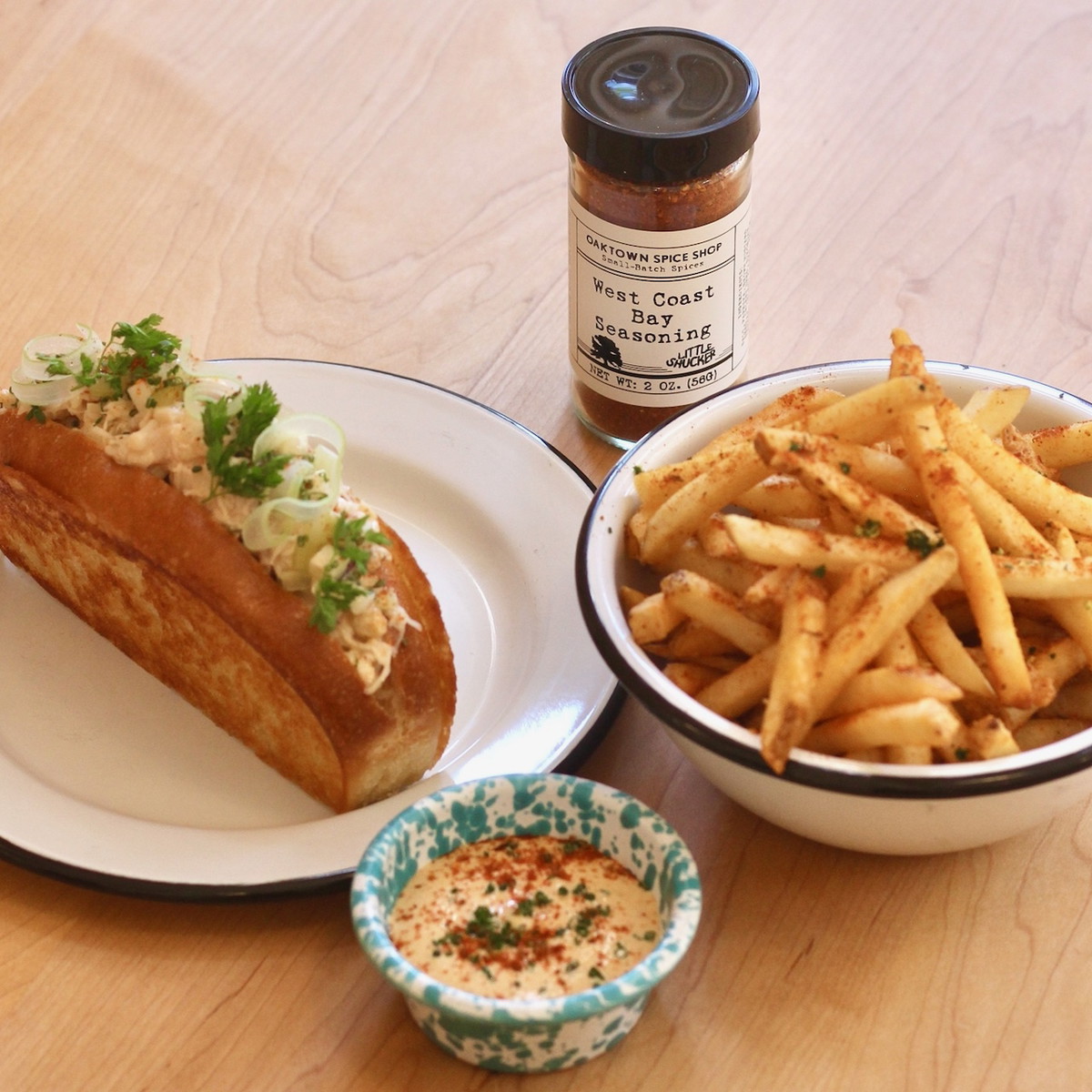 Crab Roll with West Coast Bay Seasoning