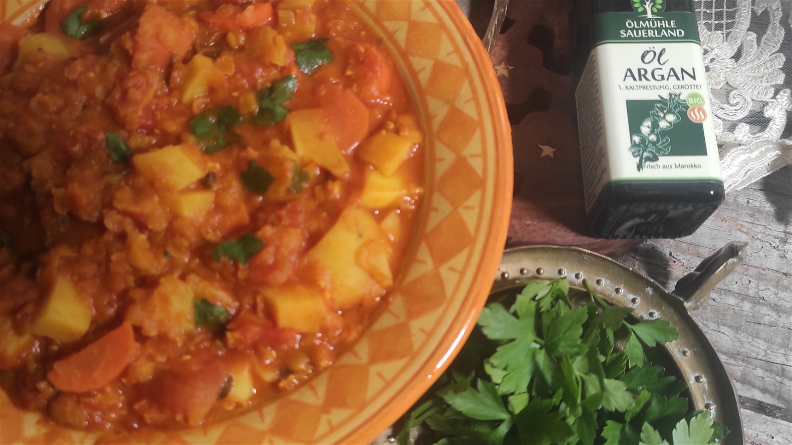 Marokkanische Linsensuppe