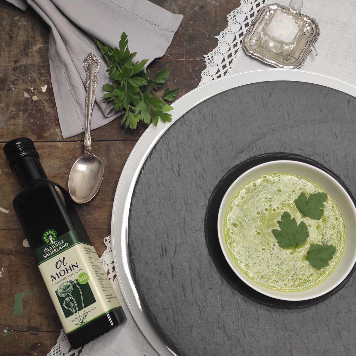 Petersilien-Cremesuppe
