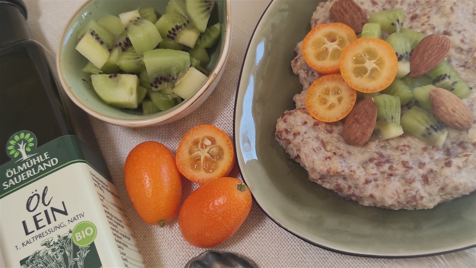 Image of Porridge mit Leinöl