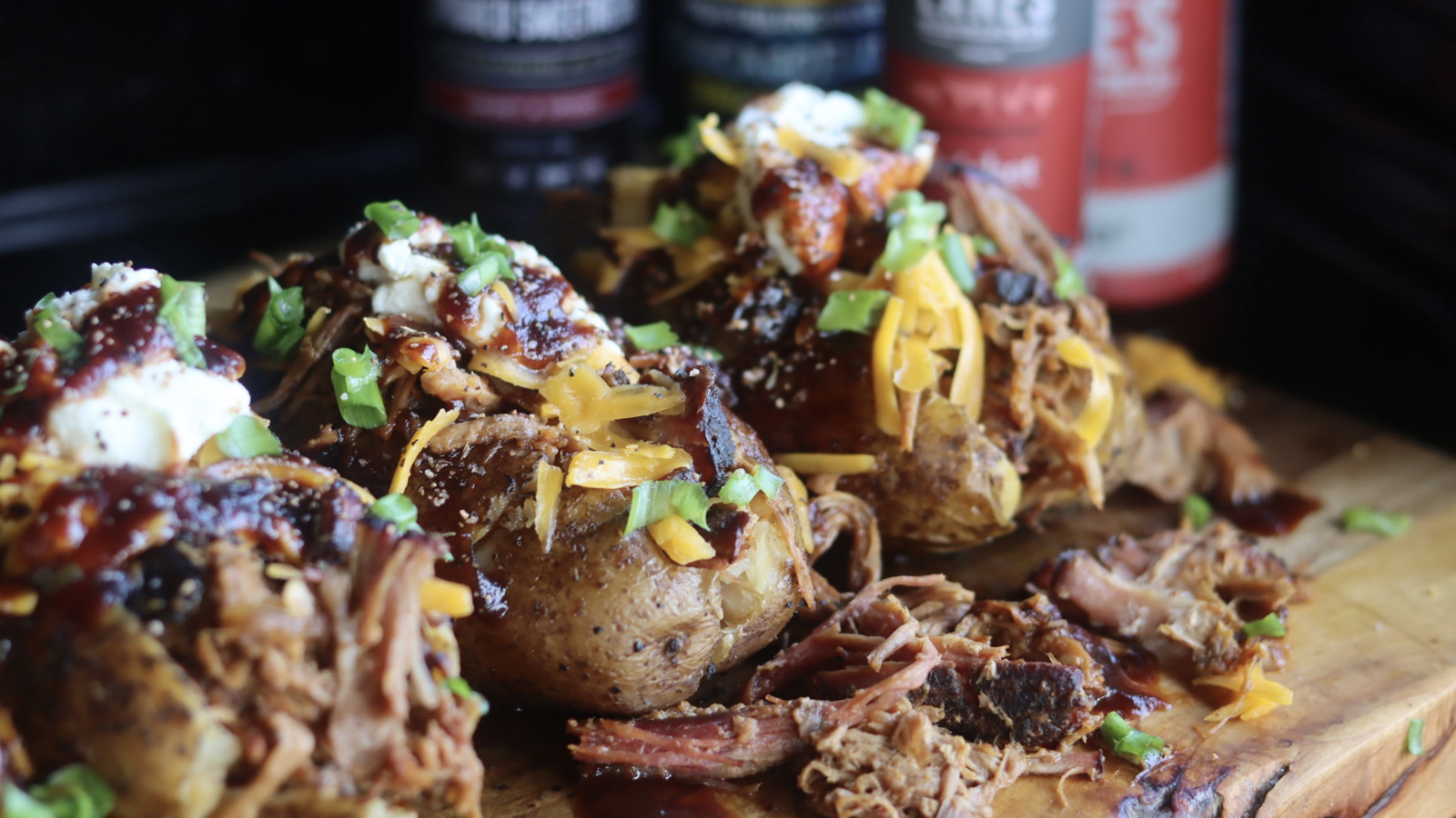 Image of Weekday Pork Butt & Loaded Baked Potatoes