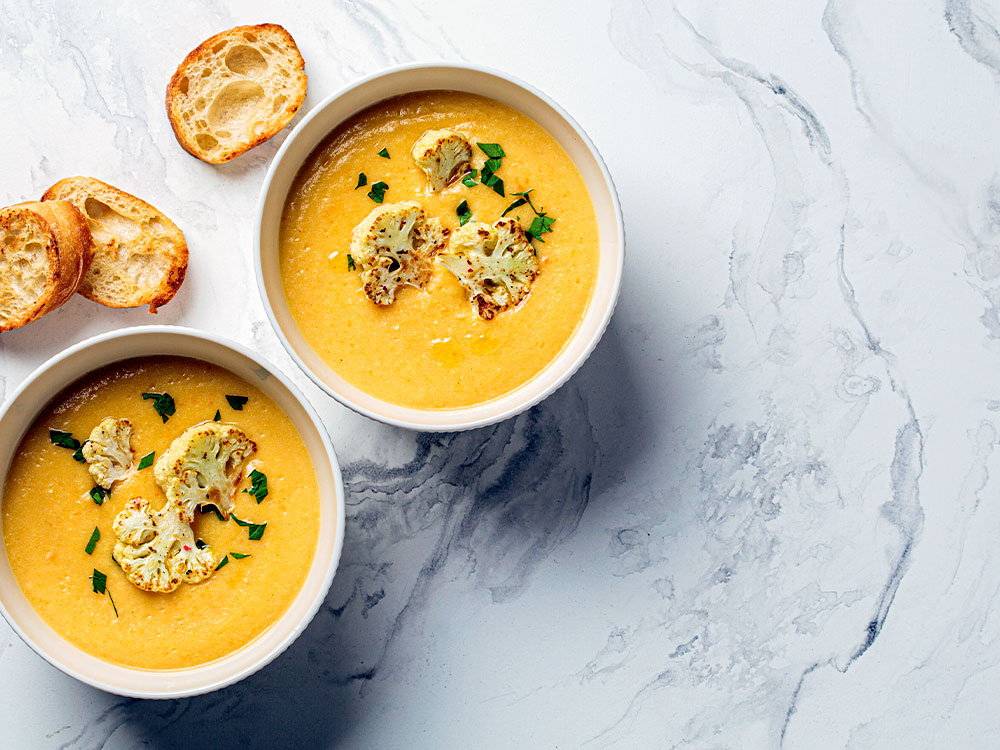 Crema di cavolfiore al curry