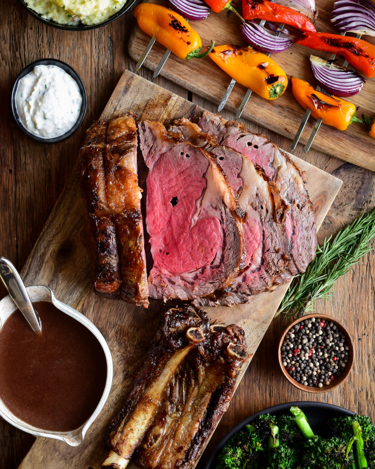 Rotisserie Prime Rib Roast