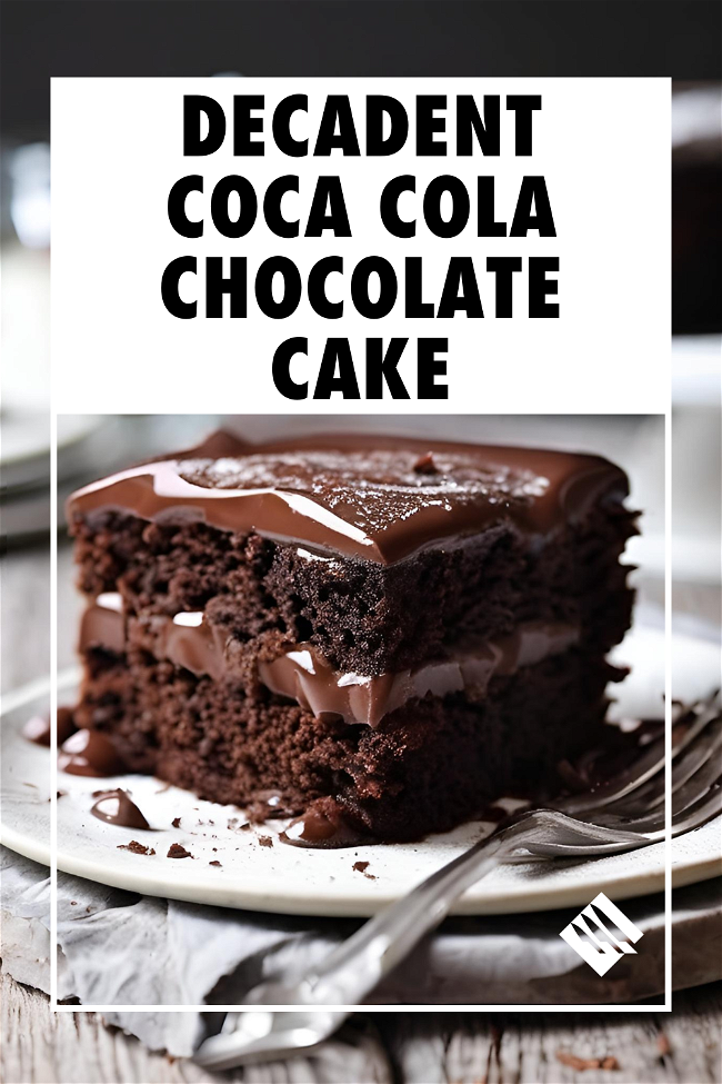 Image of Decadent Coca Cola Chocolate Cake