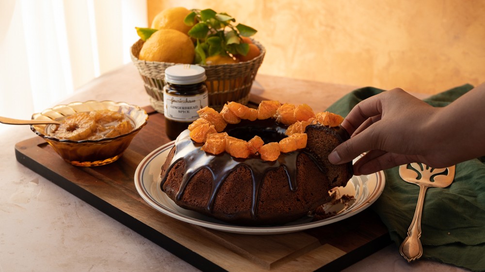 Image of Spiced Mandarin and Chocolate Cake