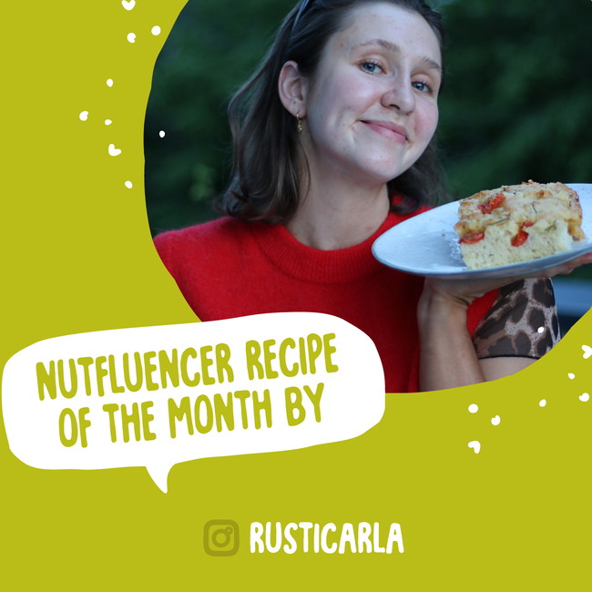 Veganer Zitronenkuchen mit Pistazien Frischkäse Topping