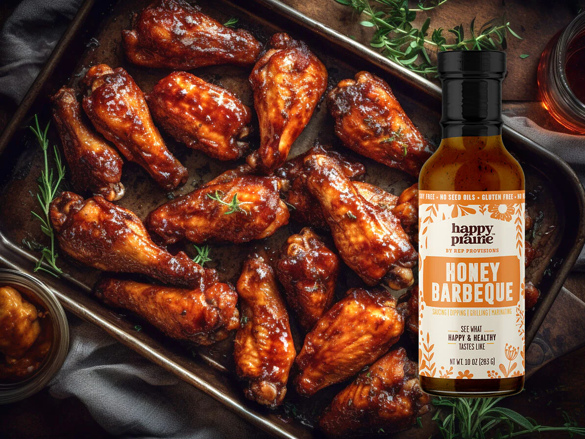 The Perfect Honey BBQ Wings