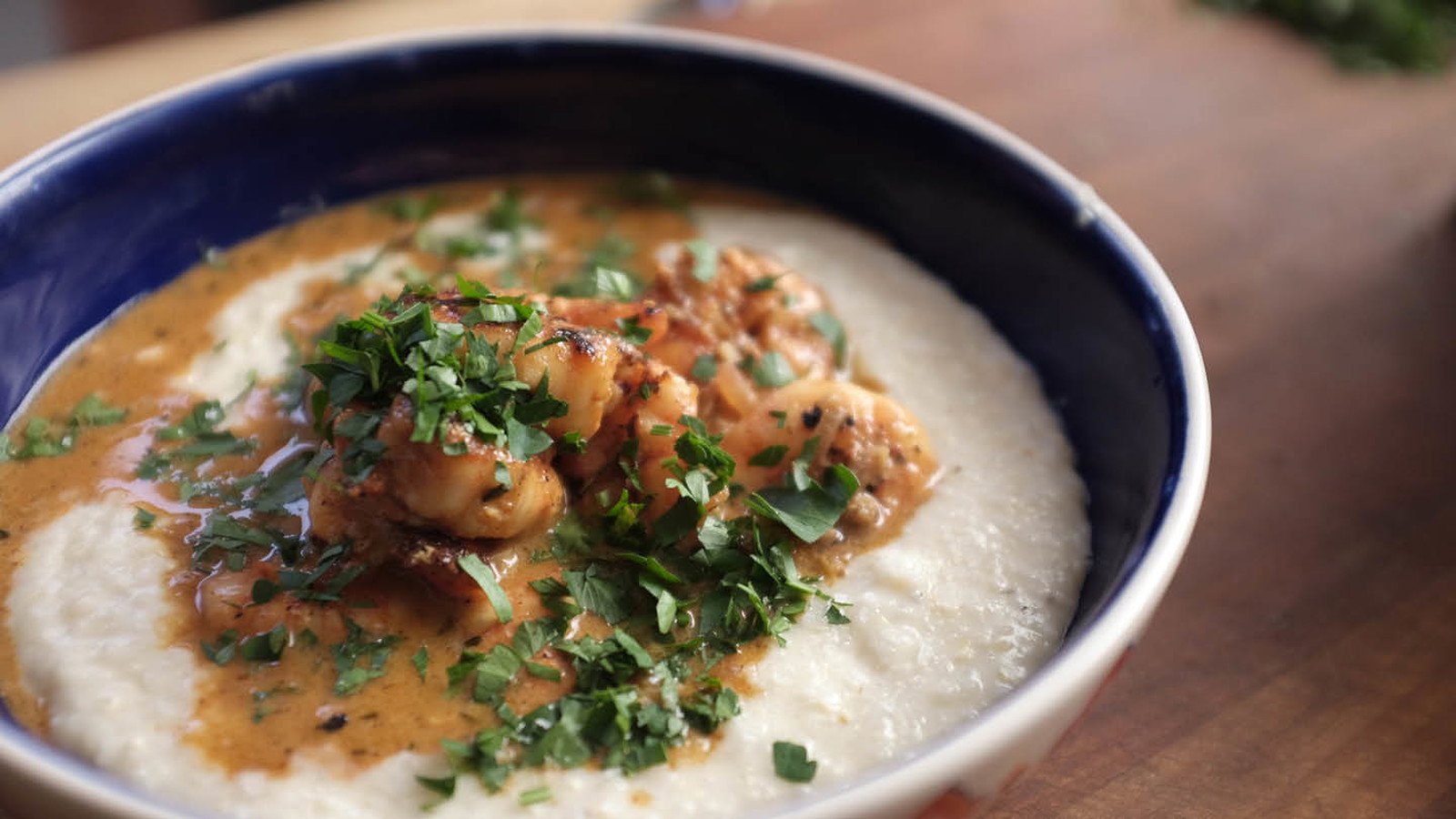 Image of Barbecue Shrimp & Grits with Cynthia