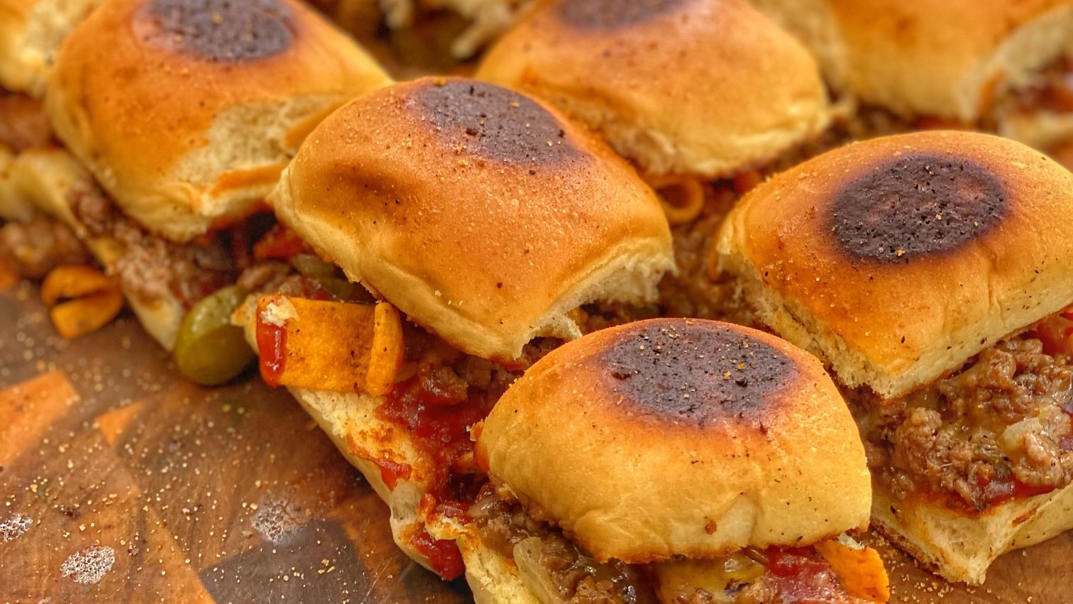 Image of Bacon Cheeseburger Bandito Sliders