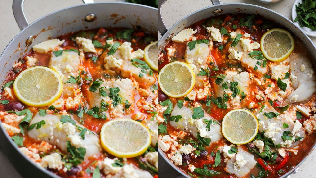 Image of One-Pan Mediterranean Barramundi 