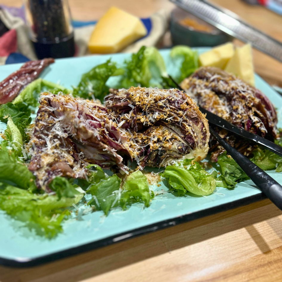 Charred Radicchio Caesar