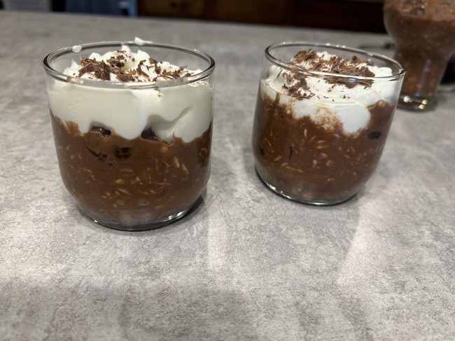 Image of Delicious and Healthy Black Forest Overnight Oats