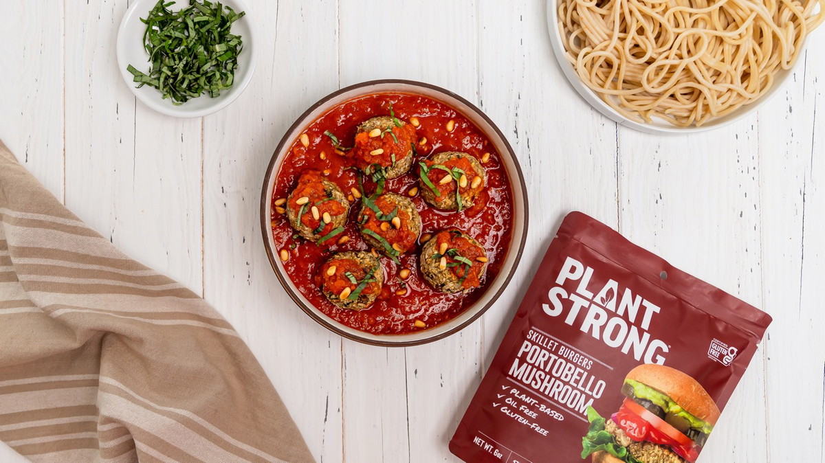 Portobello Mushroom Meatballs
