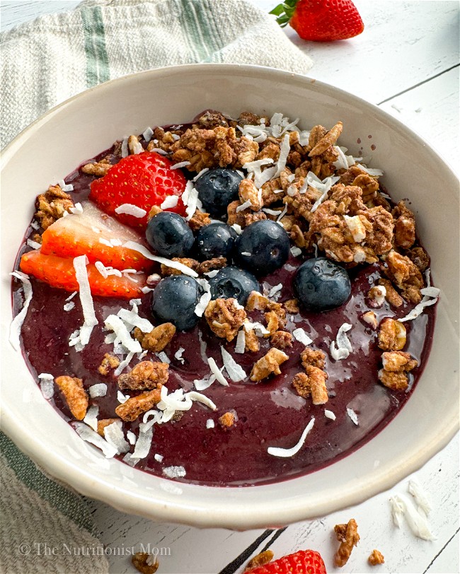 Image of Collagen Acai Smoothie Bowl