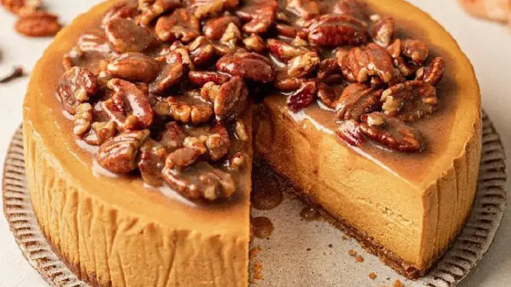 Image of Sweet Potato Cheesecake