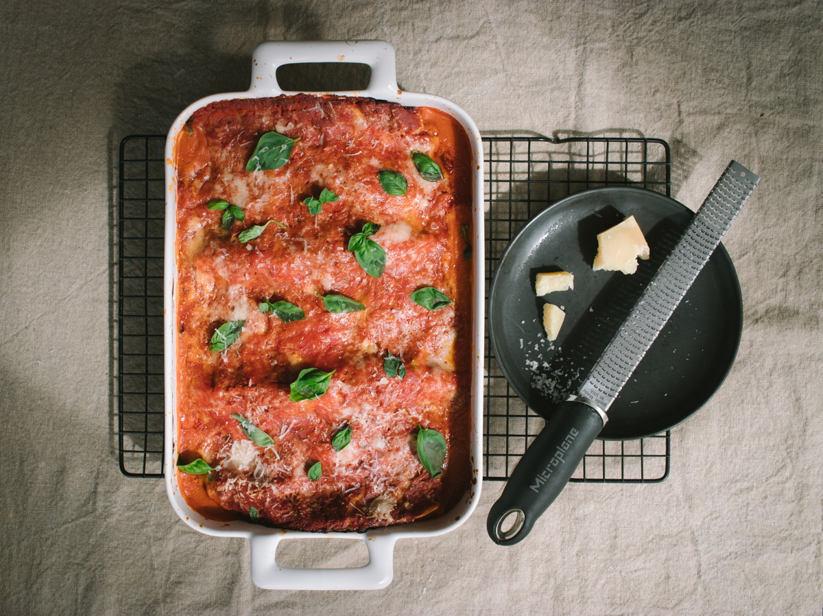 Lasagna di ricotta e spinaci
