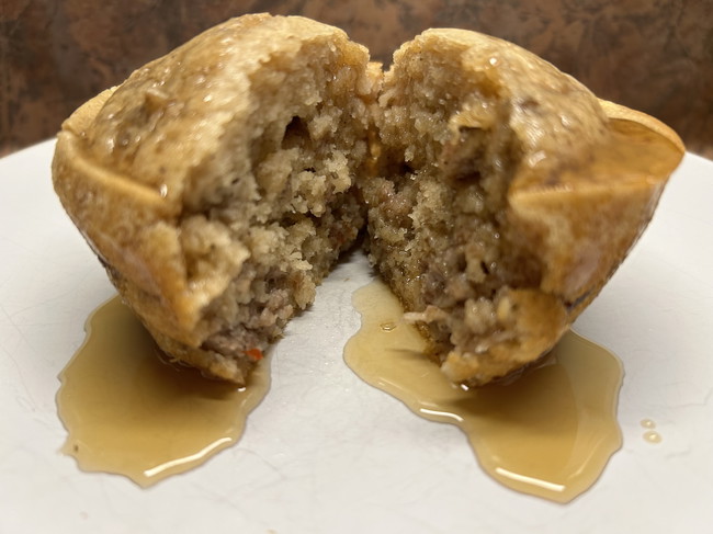 Image of Scrumptious Sausage Pancake Muffins: Breakfast Muffin Bliss