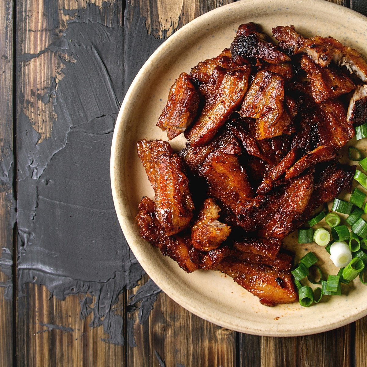 BBQ Honey Pork Belly Bites