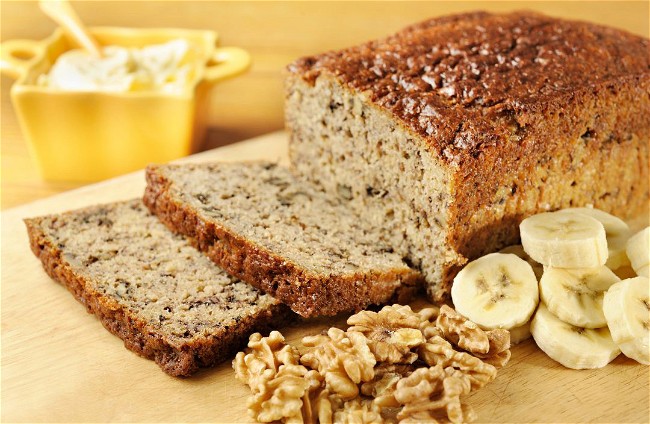 Image of Protein-Packed Banana Nut Bread Recipe