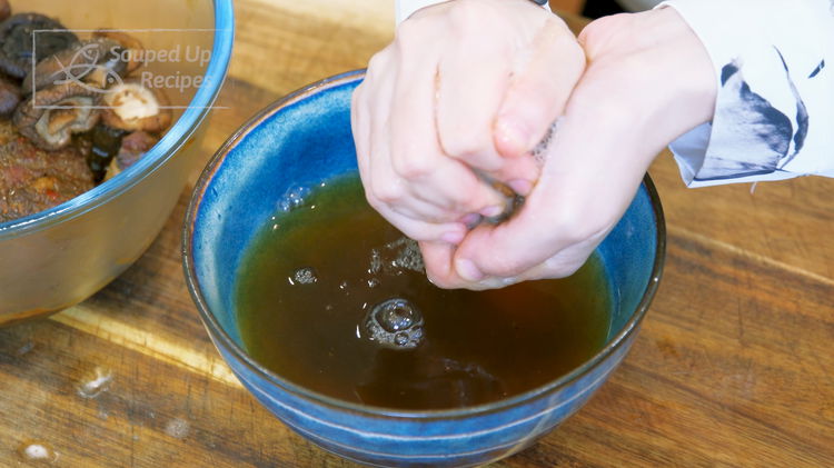 Image of Set the rice aside and by now, the mushrooms should...