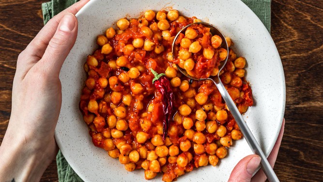 Image of Spicy tomato chickpea