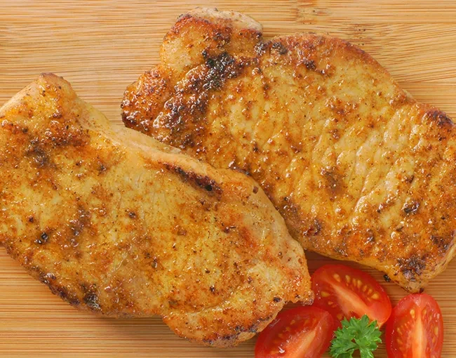 Image of Baked Sweet and Spicy Pork Chops