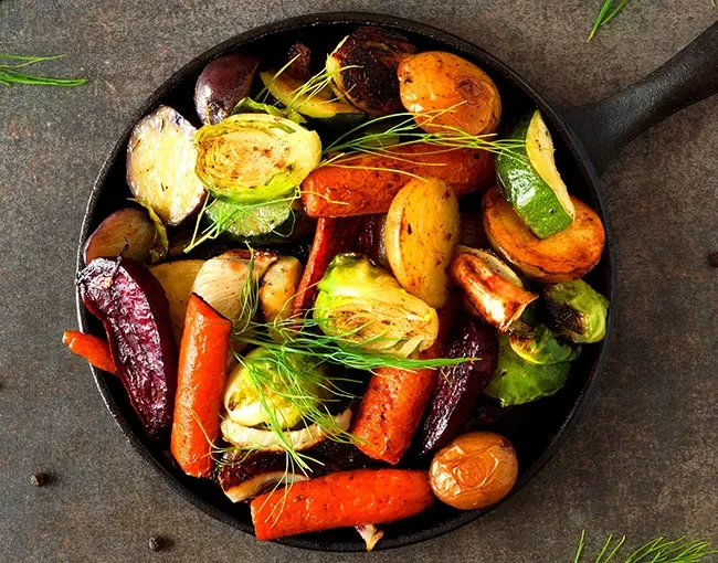 Image of Grilled Root Vegetables