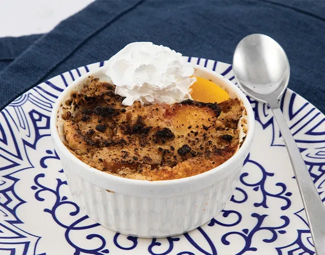 Image of Homestyle Peach Cobbler