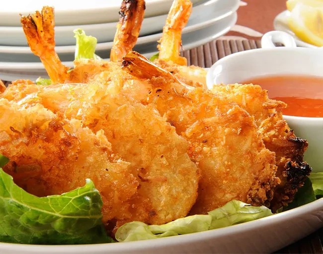 Image of Air Fryer Coconut Shrimp with Apricot Sauce