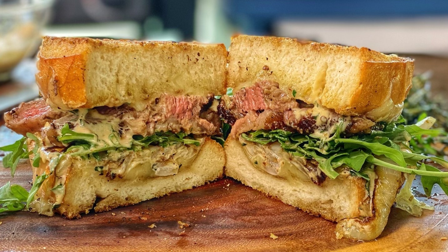 Image of Butter & Thyme Basted Steak Sandwich