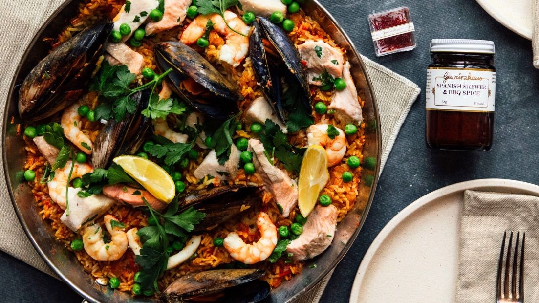 Image of Spanish Seafood Paella