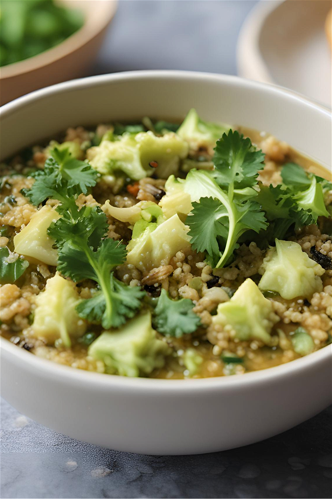 Image of Healing Cabbage Quinoa Soup