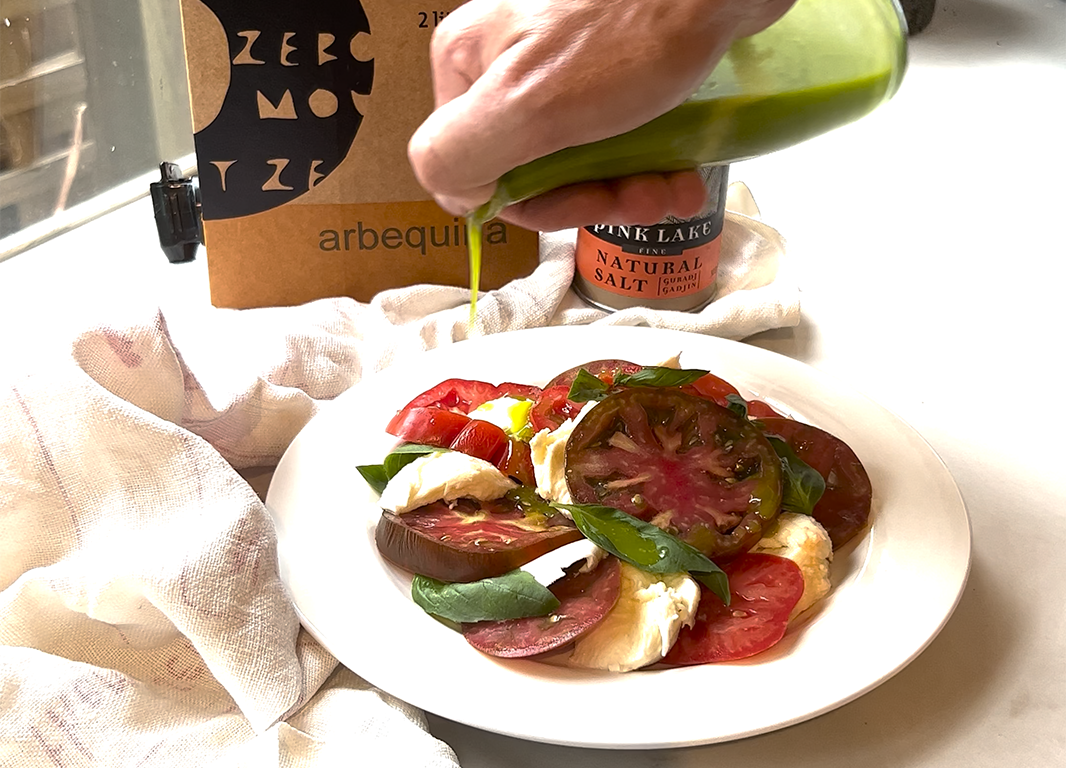 rich's basil-infused extra virgin olive oil