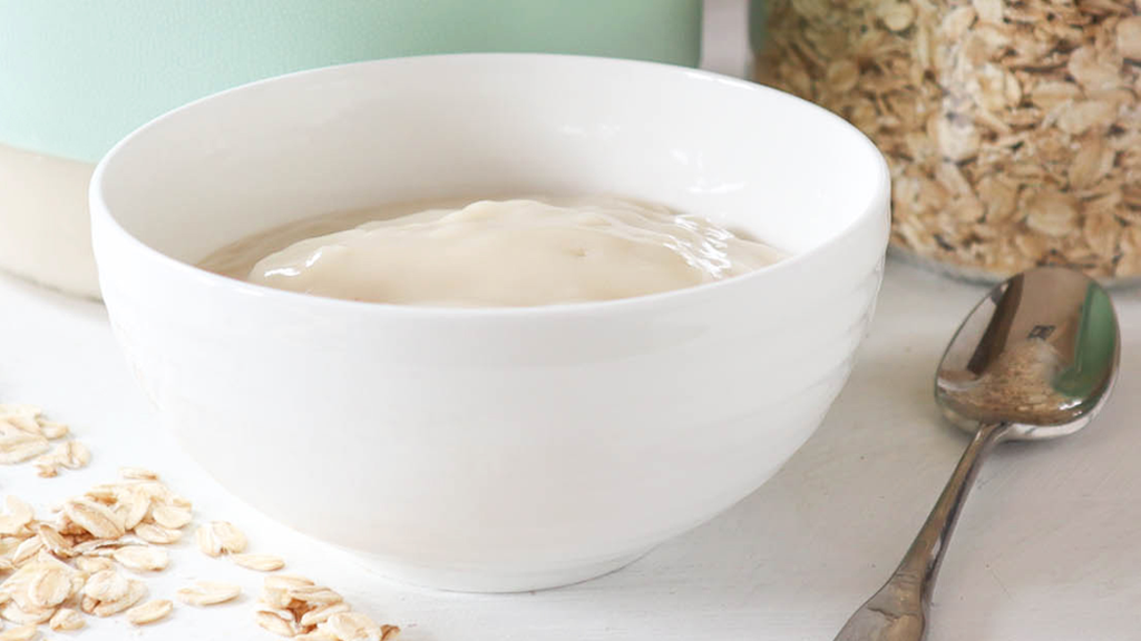 Image of Homemade oat milk yogurt