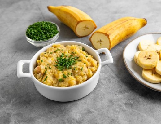 Image of Garlicky Plantain Puree (Mofongo)