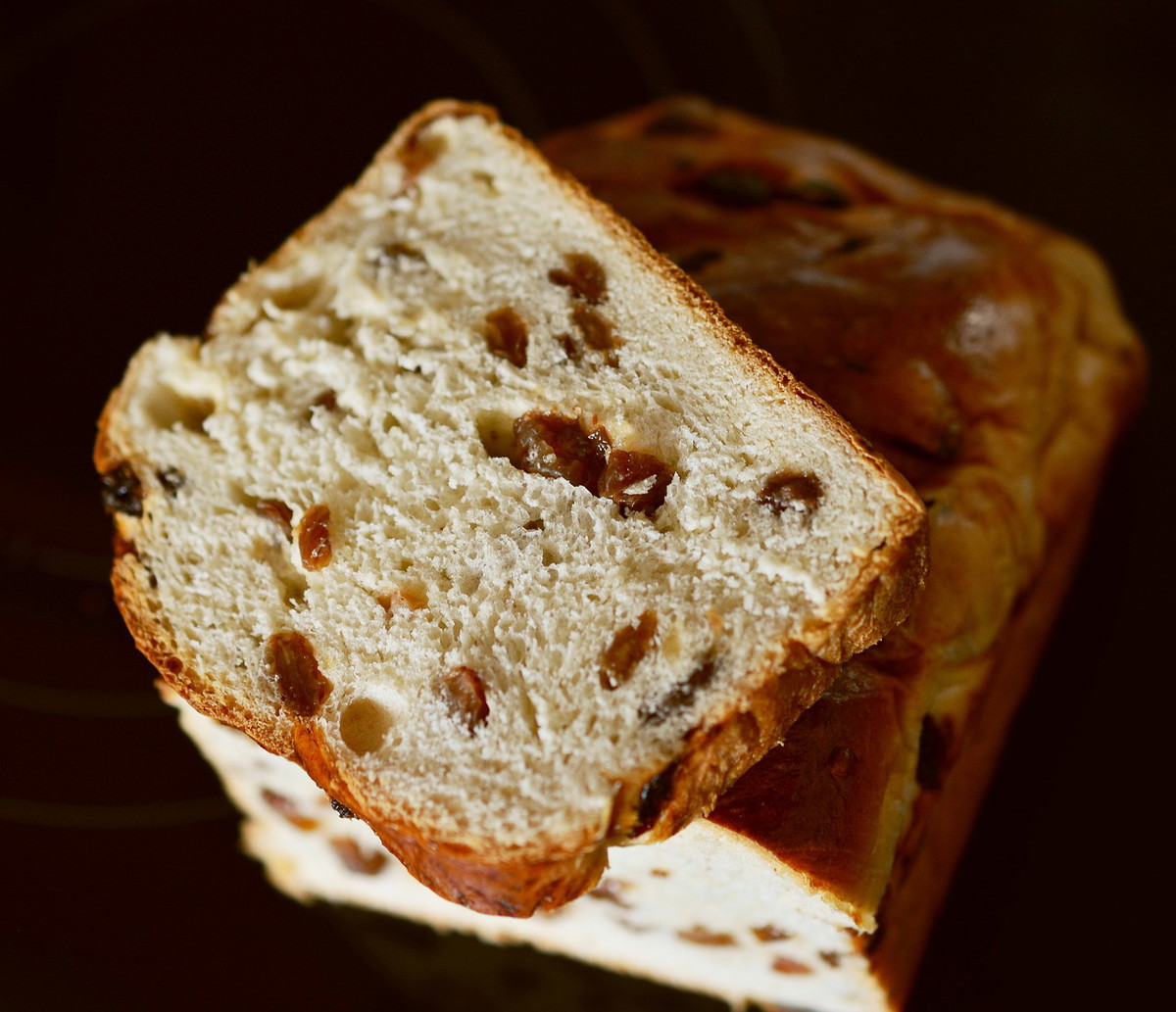 Rosinenbrot wie von Oma - saftig & lecker!