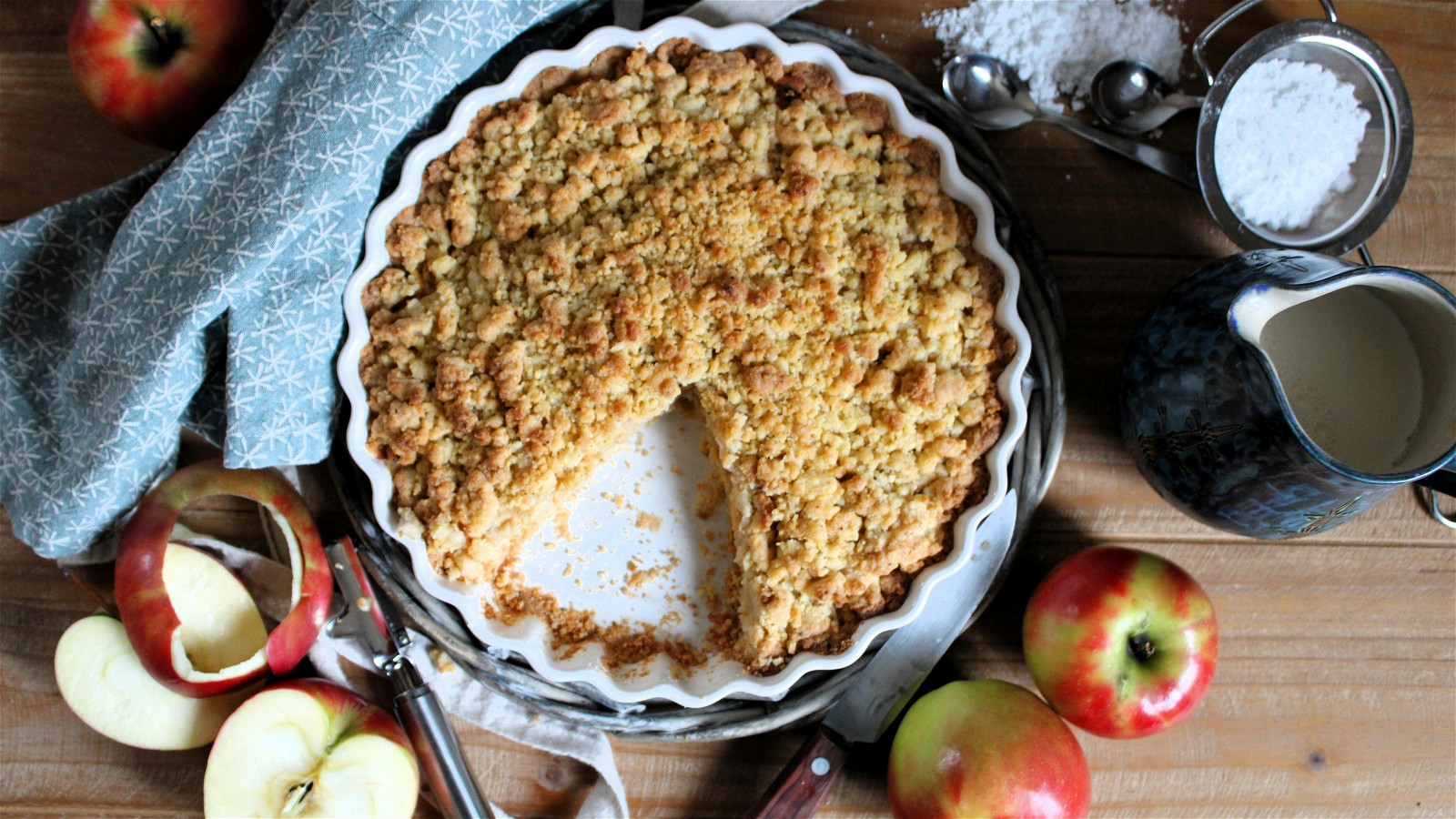 Image of AGA's Vegan Apple Crumble