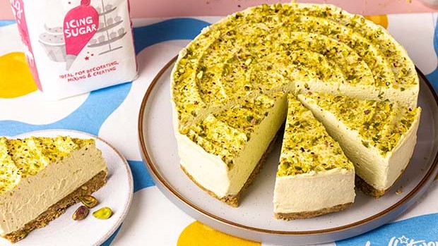 Image of No-bake Pistachio Cheesecake