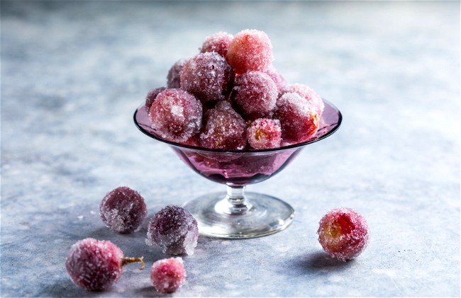 Image of Frozen Candy Grapes