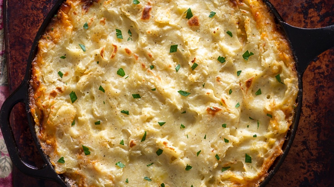 Sri Lankan Pie with Cauliflower Mash-image