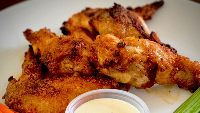 Image of Air Fryer Dry Rub Buffalo Wings