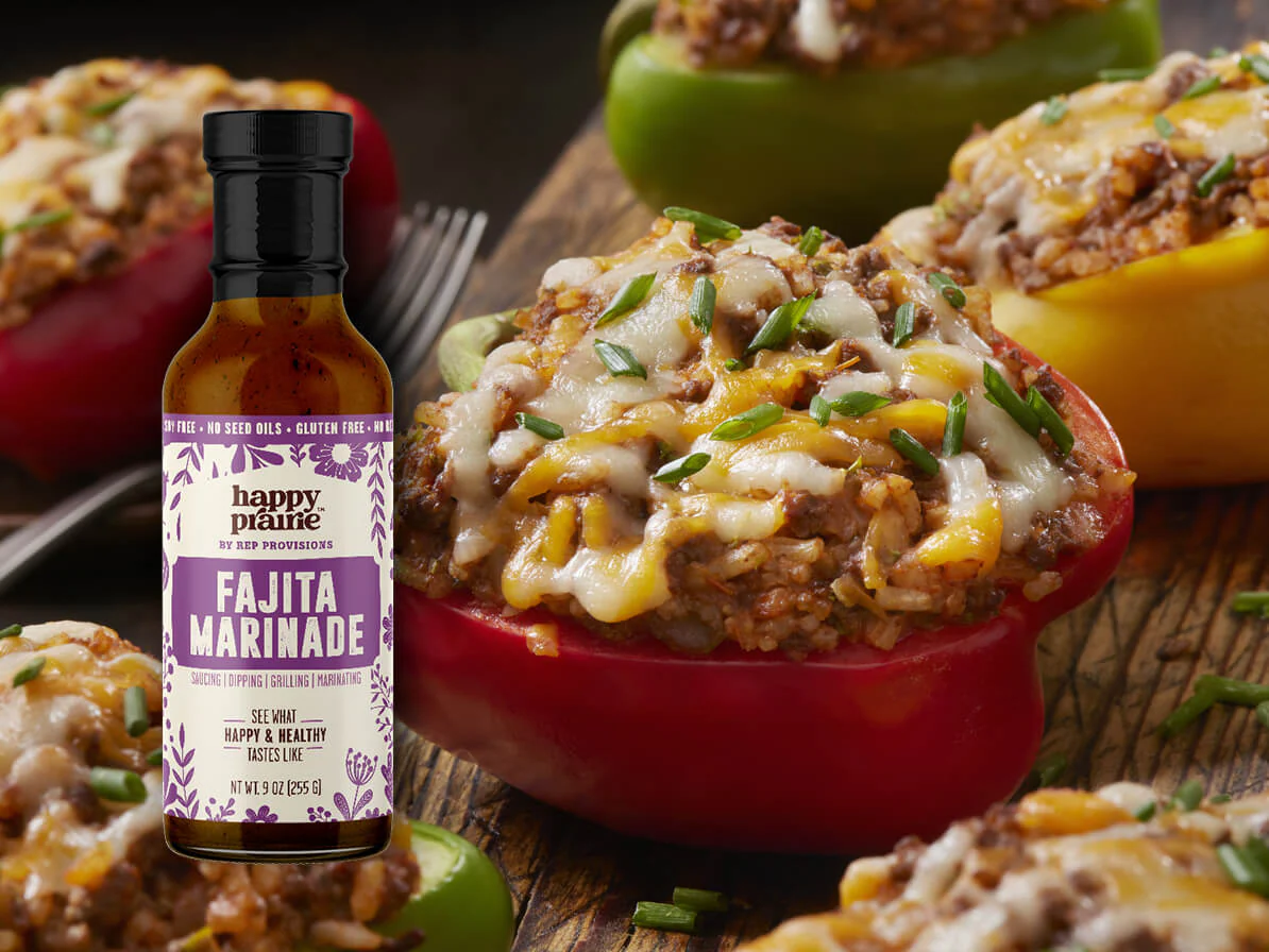 Air Fryer Stuffed Bell Peppers
